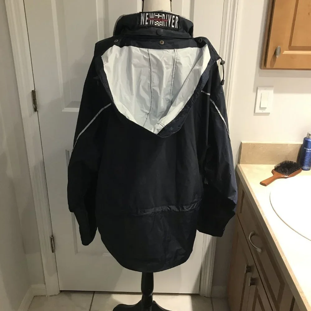 New River Nylon Hooded All Weather Jacket XL Flawless